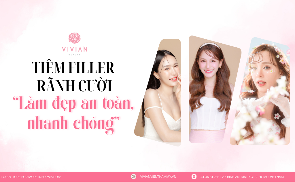 Tiêm Filler Rãnh Cười tại VIVIAN