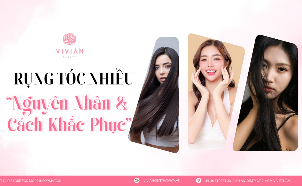 rụng tóc nhiều Nguyên Nhân & Cách Khắc Phục