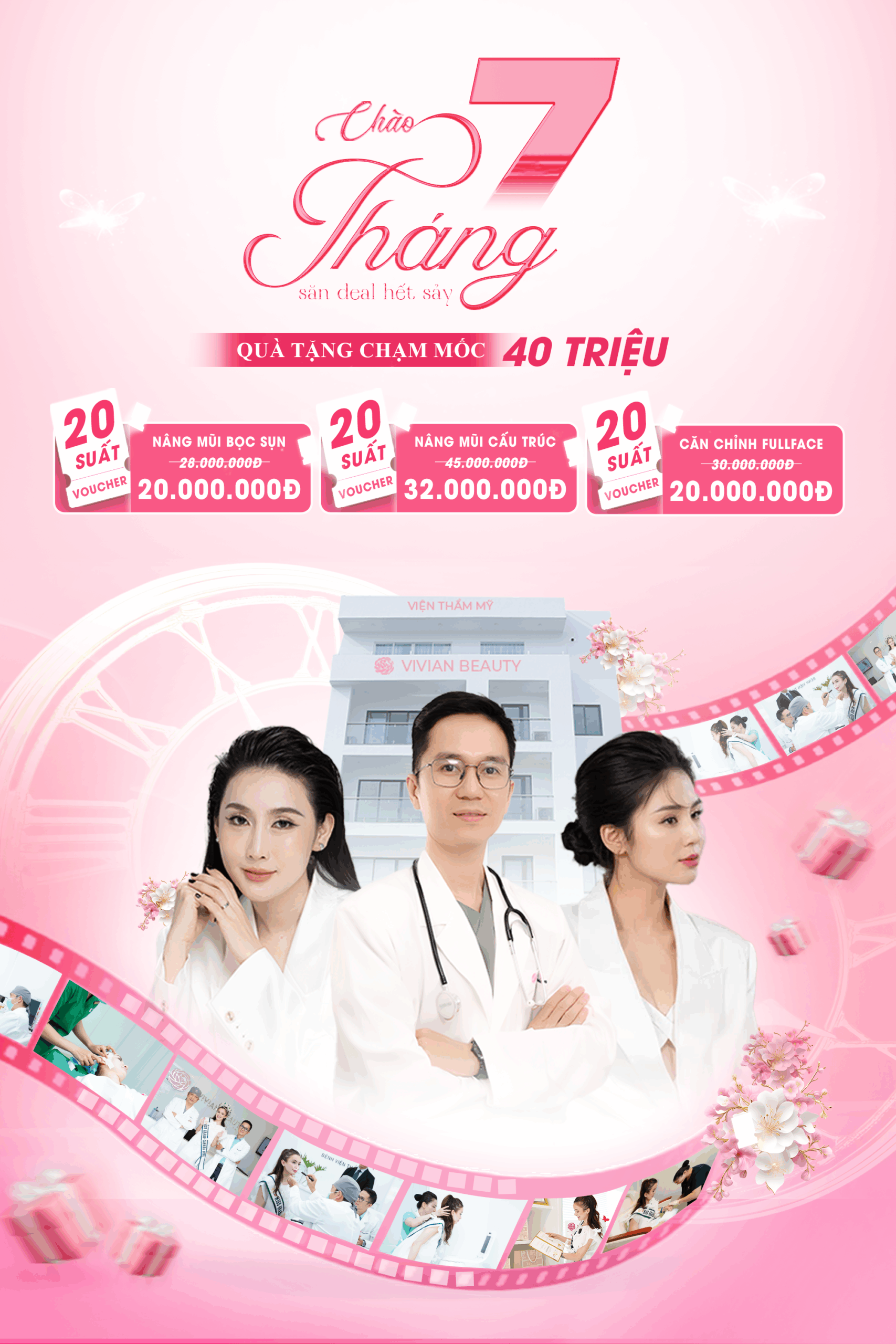VIỆN THẨM MỸ CHUYÊN SÂU VIVIAN VIVIAN BANNER
