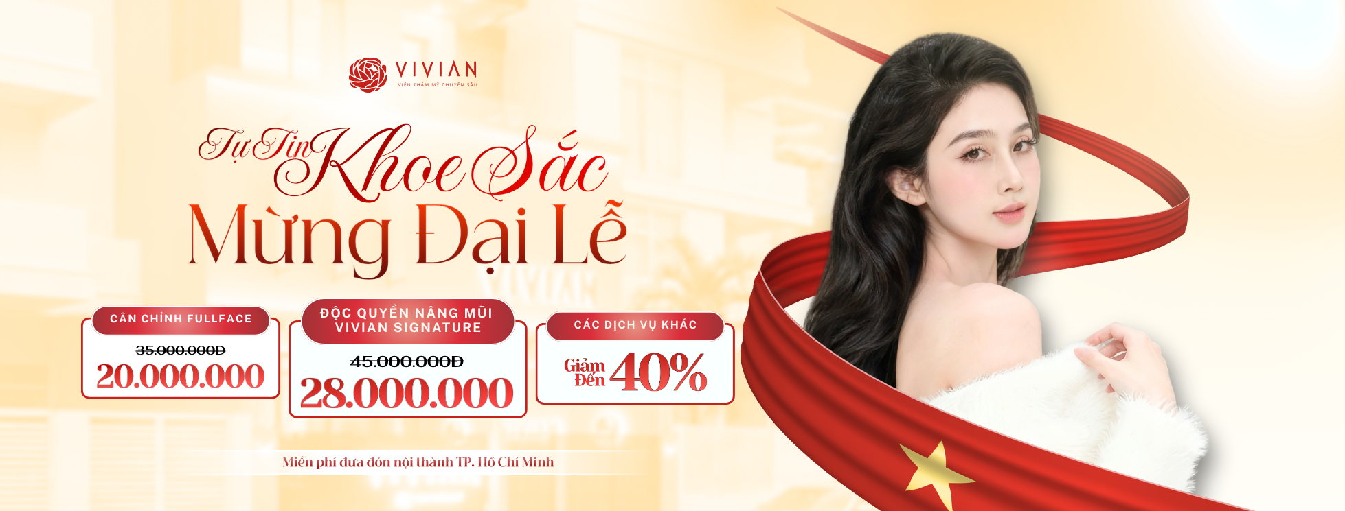 VIỆN THẨM MỸ CHUYÊN SÂU VIVIAN vivian banner